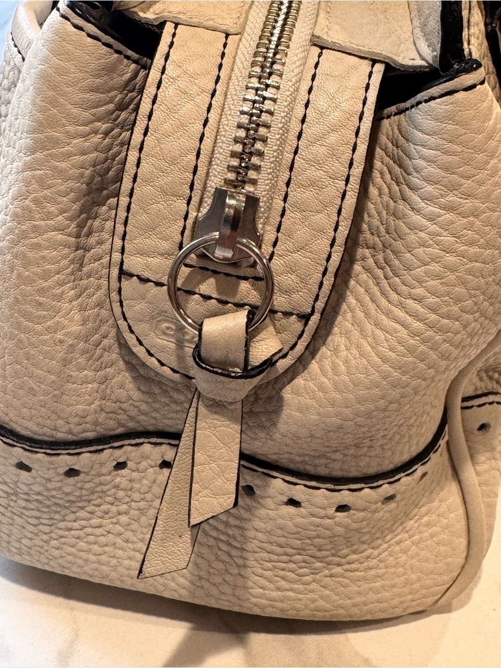 Coach Vintage Leather Satchel Purse 👜#5031 - Picture 4 of 8
